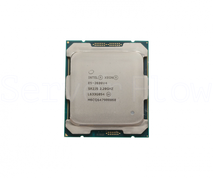 Процессор Intel Xeon E5 2699v4 (22c/44t, 2.2GHz-3.6GHz, 145W)