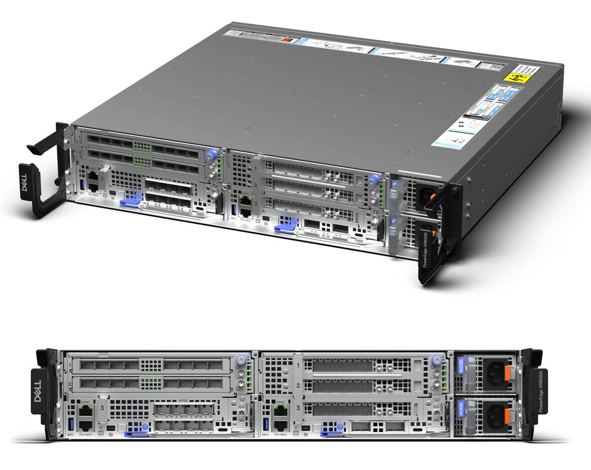 Dell анонсирует PowerEdge XR8720t: один телеком-сервер вместо целого кластера