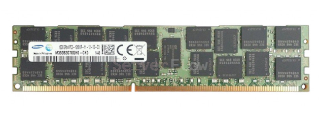 Оперативная память 16GB DDR3 ECC REG Samsung 1600Mhz 2Rx4(M393B2G70DB0-YK0)