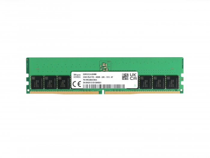 Оперативная память 32GB DDR5 ECC UDIMM SK Hynix 4800Mhz 2Rx8 [HMCG88AEBEA]