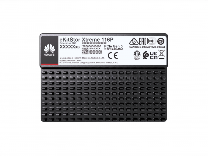SSD-накопитель Huawei eKitStor Xtreme 116P 30.72TB 2.5" U.2 [HSSD-E1230TP5A9N]