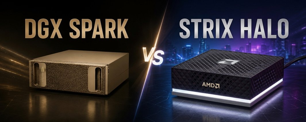 Nvidia DGX Spark или AMD Ryzen AI Max+ 395: какой мини-ПК для локальных LLM выбрать?