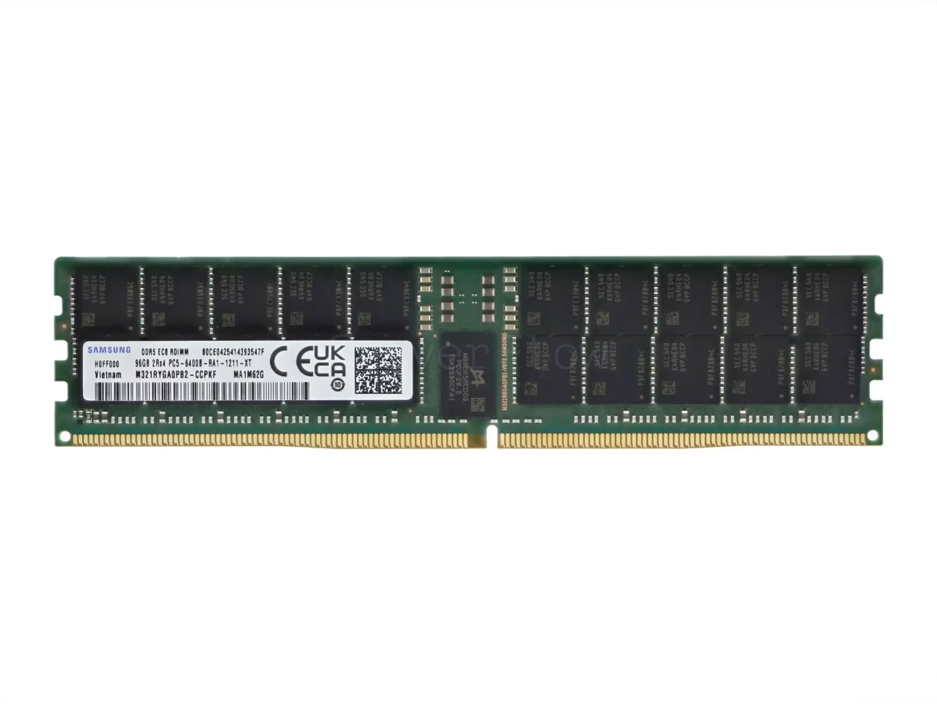 Оперативная память 96GB DDR5 ECC REG Samsung 6400Mhz 2Rx4 [M321RYGA0PB2-CCP]