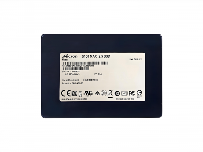 SSD-накопитель Micron 5100 MAX 960GB 2.5" 6Gb/s [MTFDDAK960TCC]