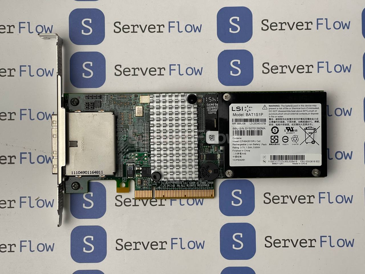 LSI RAID 9280-8e (RAID 0, 1, 10, 5, 6, 50, 60 + BBU 512mb внешний) (SAS-2208)