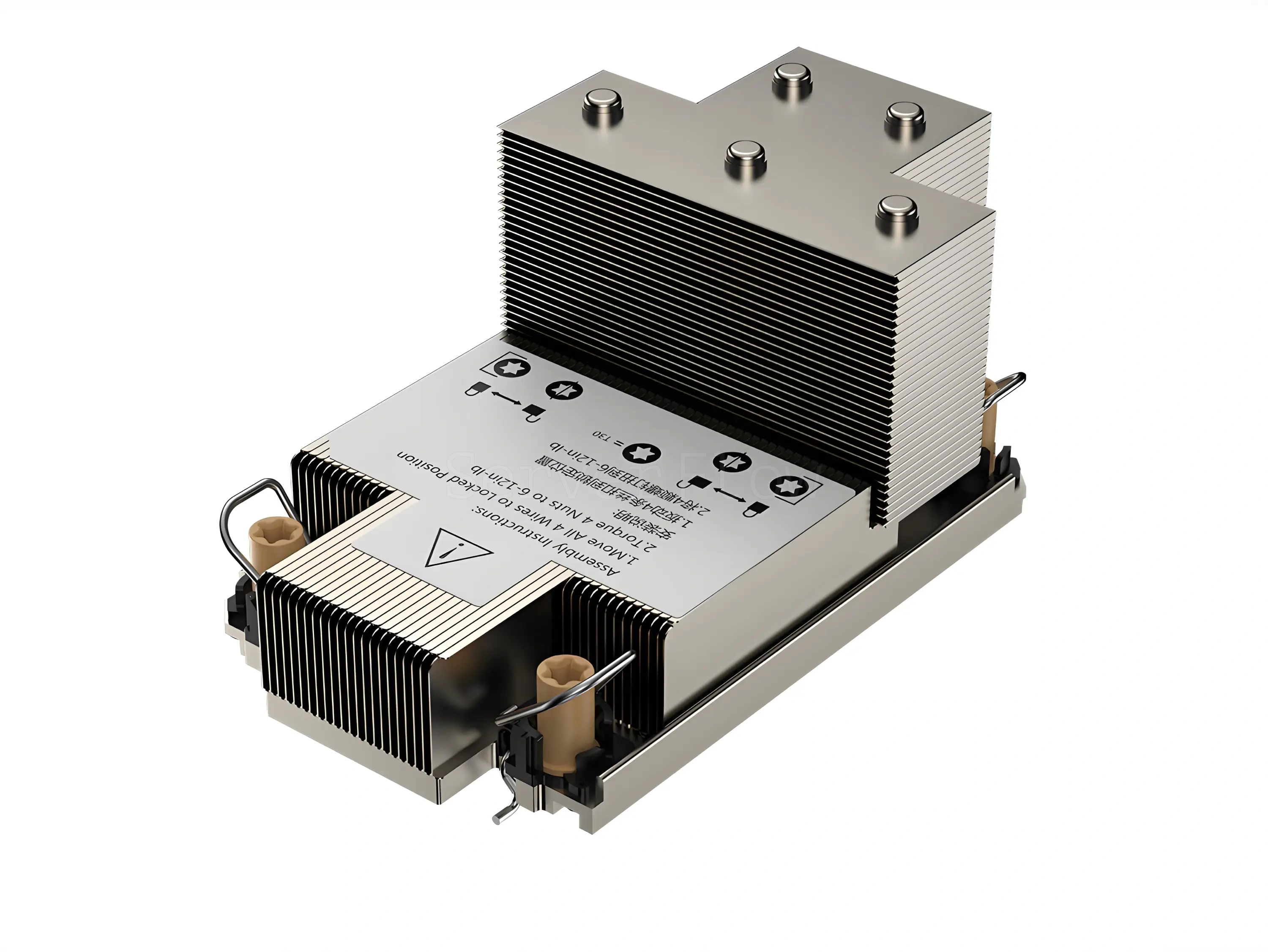 Радиатор COOLSERVER CS-4677-2UF76 (2U, Passive, LGA4677, 250W)