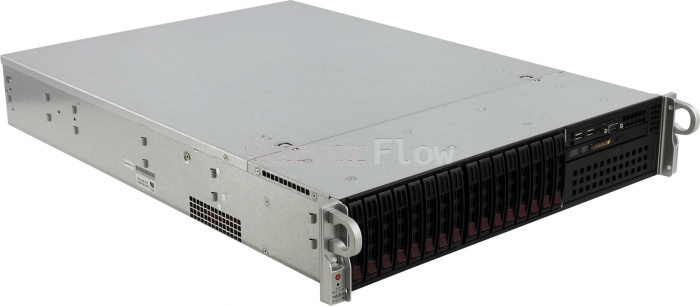 Supermicro CSE-213 2U (2БП, 920W, EEATX, 16SFF прямое подключение SAS/SATA 12GB/s) (Бекплеин - BPN-SAS3-213A)
