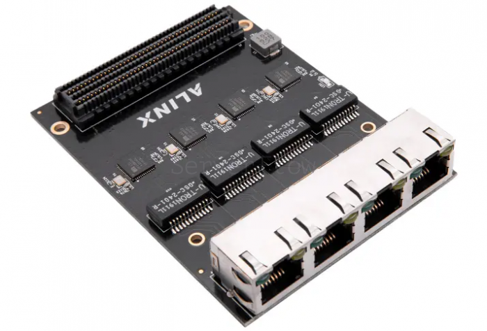 Карта FMC ALINX FL9031 (4x RJ45)