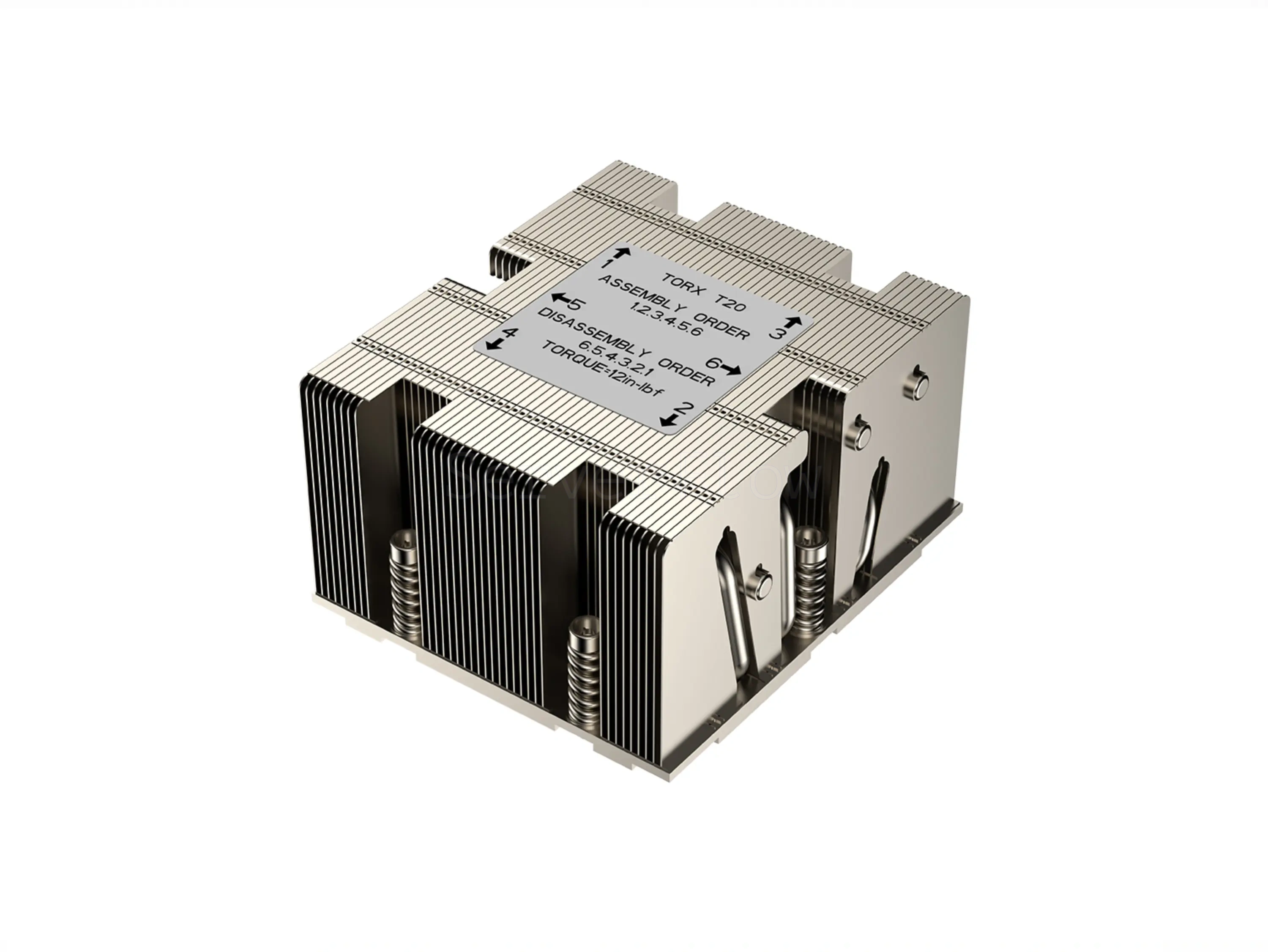 Радиатор COOLSERVER CS-SP7-2US21 (2U, Passive, SP7, 350W)