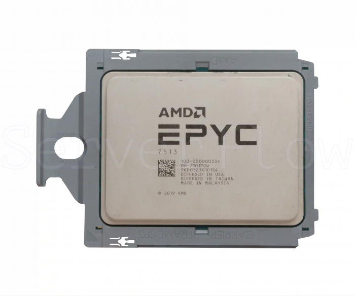 Процессор AMD EPYC 7513 (32c/64t, 2.6GHz-3.6GHz, 200W)