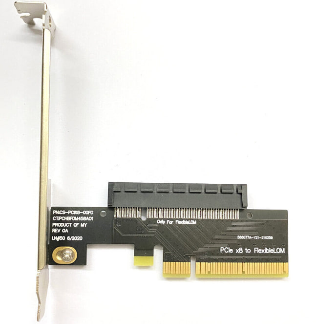 Переходник PCIe 3.0 x8 to FlexibielLom