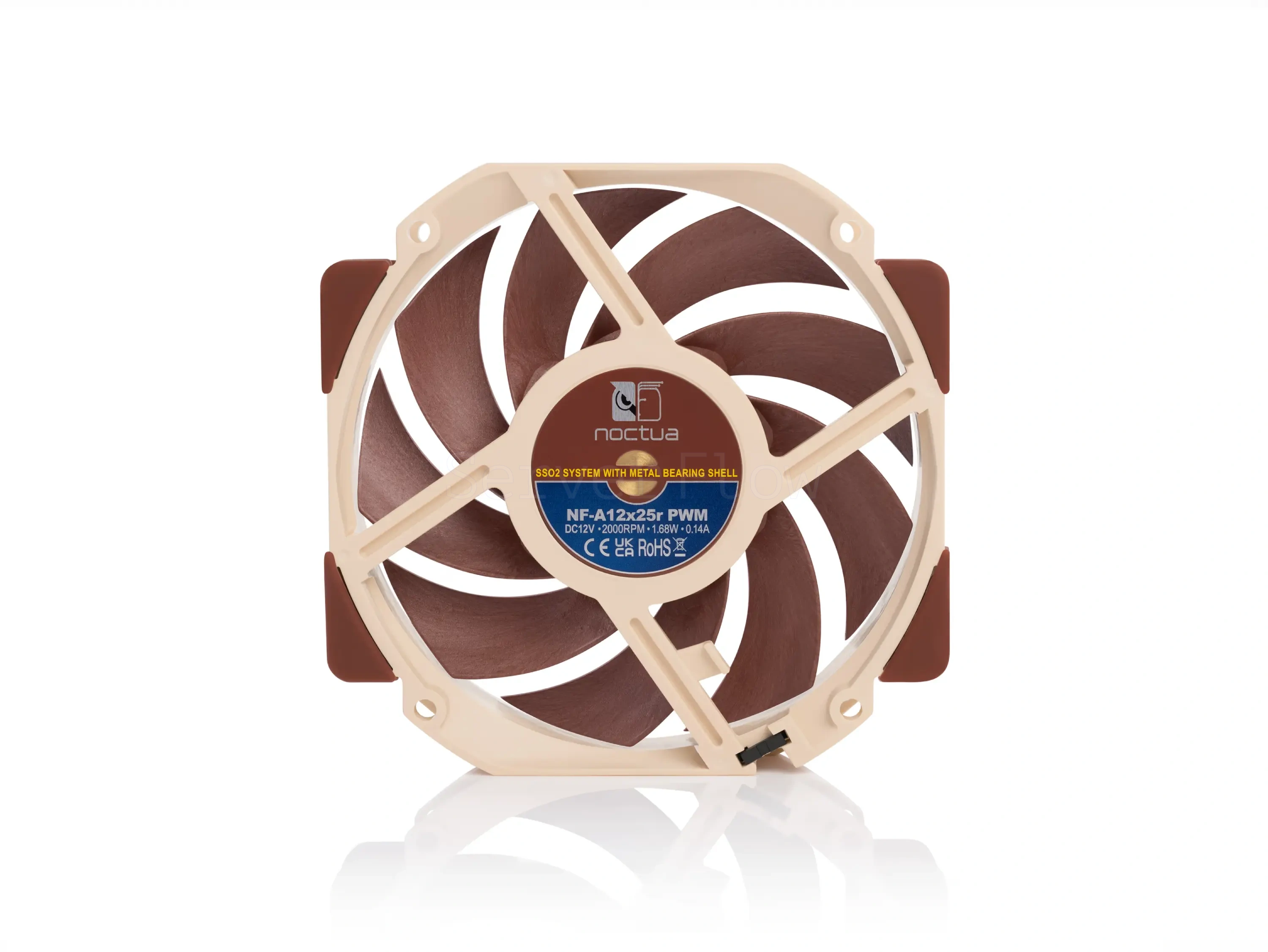 Корпусный вентилятор Noctua NF-A12x25r PWM 120mm