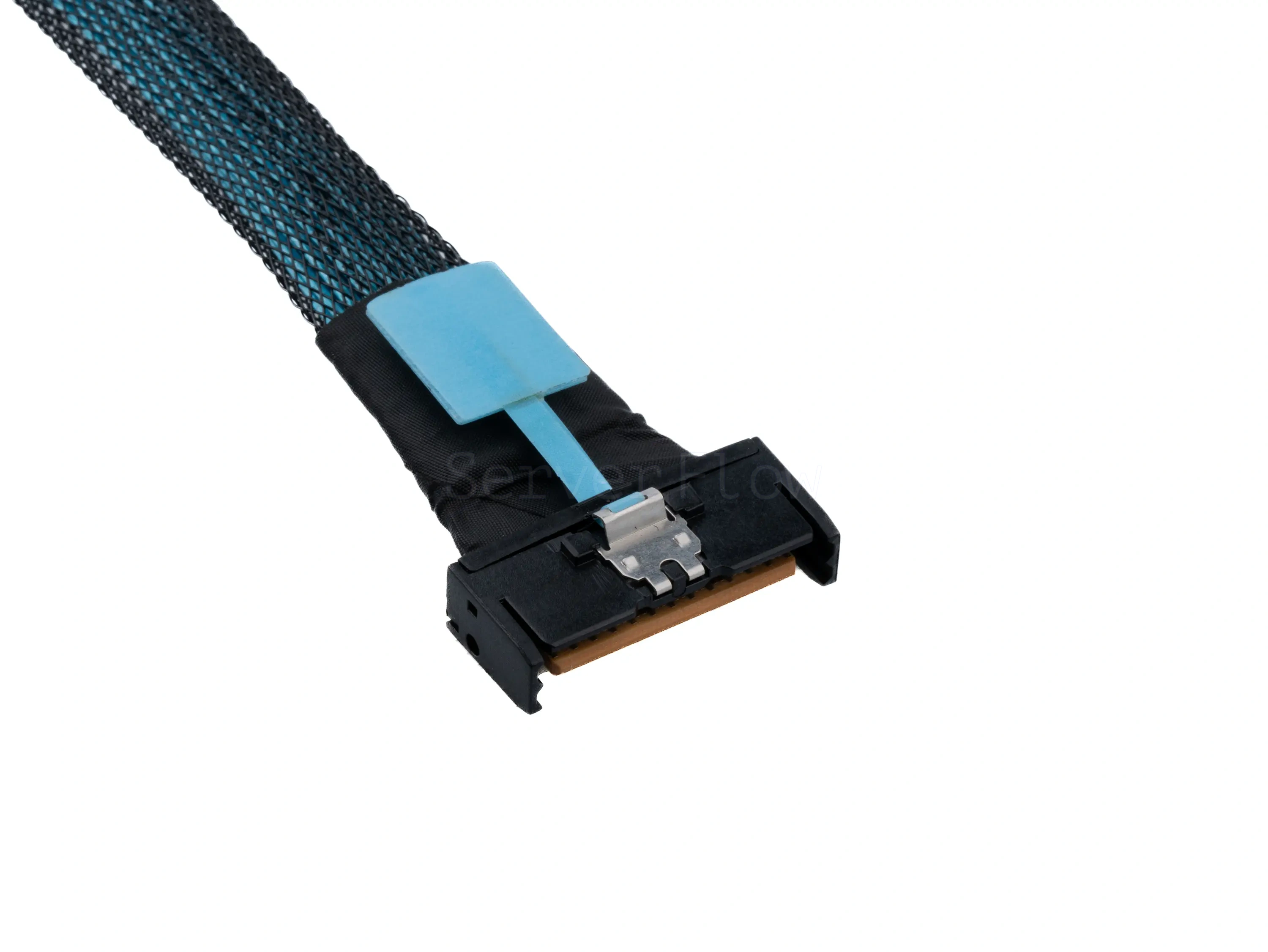 Кабель MCIO x8 74P (SFF-TA-1016) - Slimline SAS SFF8654-8i 1м