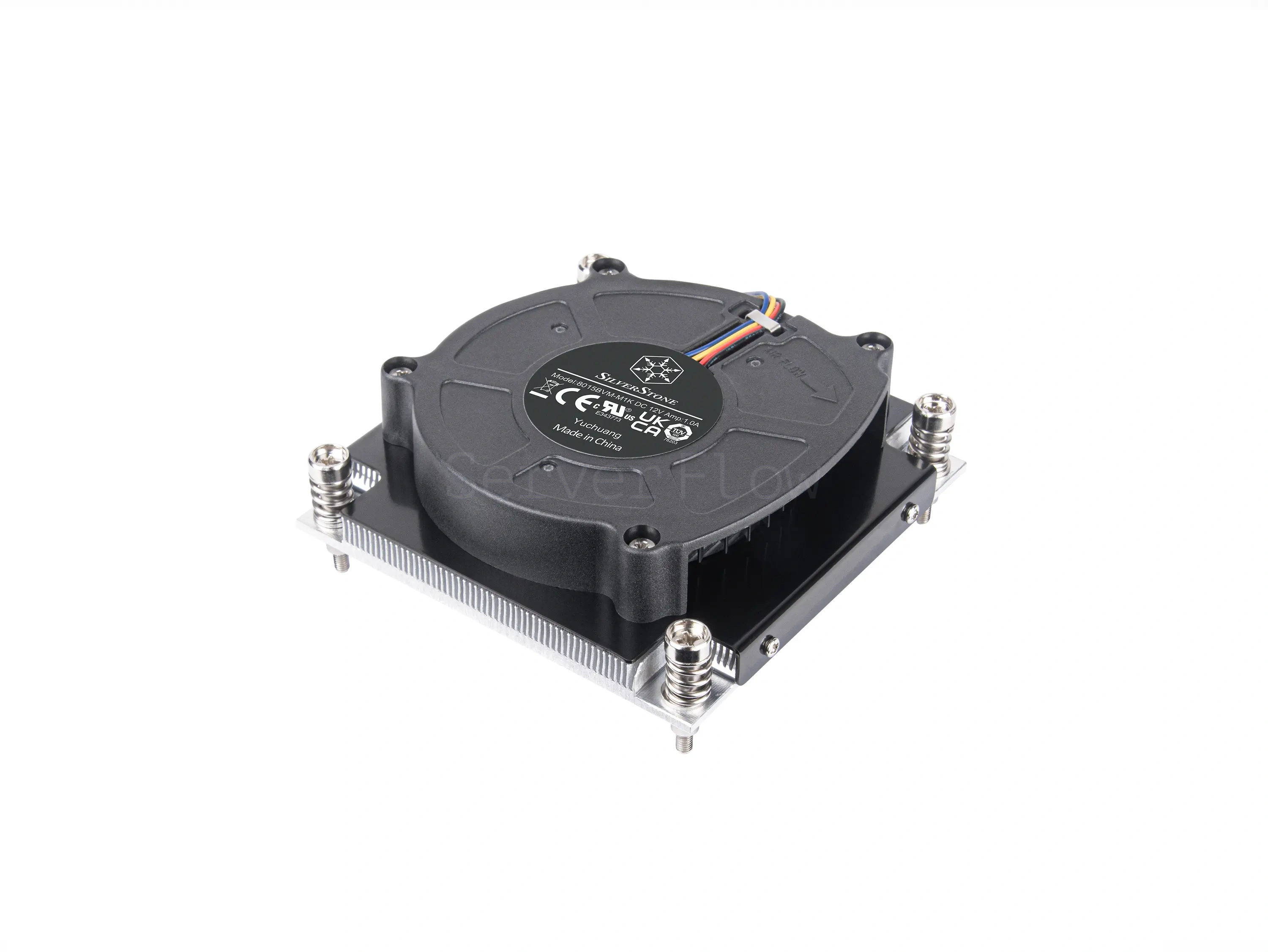 Кулер SilverStone XE01-1700A (1U, Active, LGA1700/LGA1851)