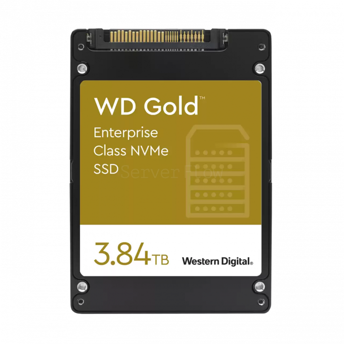 SSD-накопитель WD Gold Enterprice 3.84TB 2.5" U.2 [WDS384T1D0D-01AJB0]