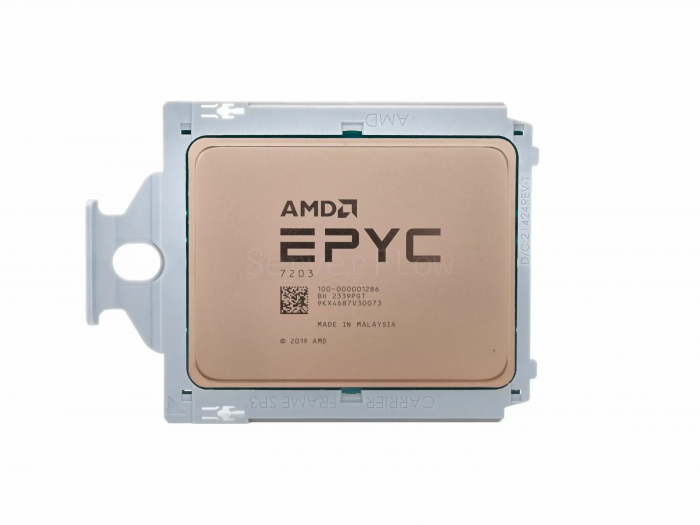 Процессор AMD EPYC 7203 (8c/16t, 2.8GHz-3.4GHz, 120W)