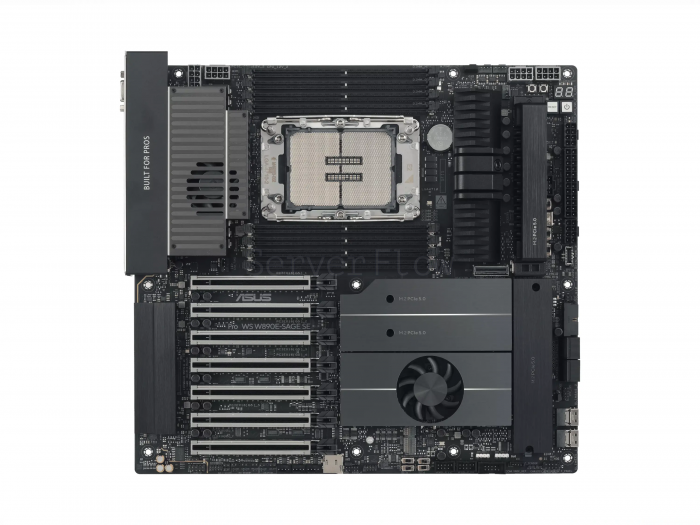 Материнская плата ASUS PRO WS W890E-SAGE SE (EEB, LGA4710, 8 DIMM)