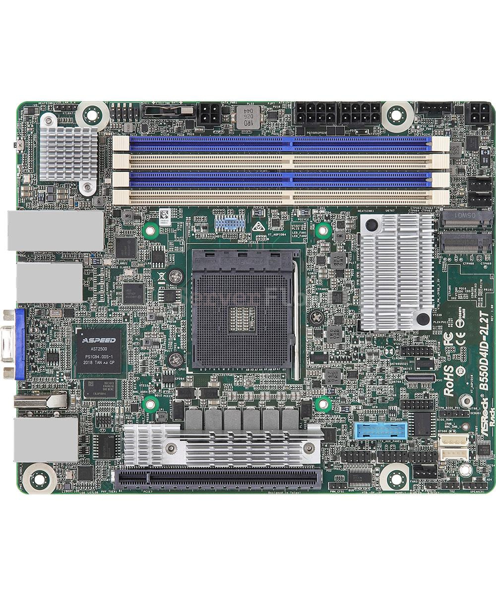 Материнская плата ASRock B550D4ID-2L2T