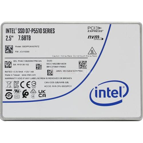 SSD-накопитель Intel D7-P5520 7.68TB