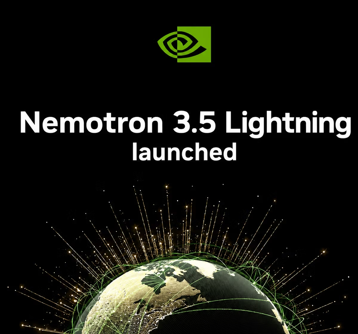 Nvidia представила Nemotron 3.5 Lightning — открытая MoE-модель на 30 миллиардов параметров для агентных сред
