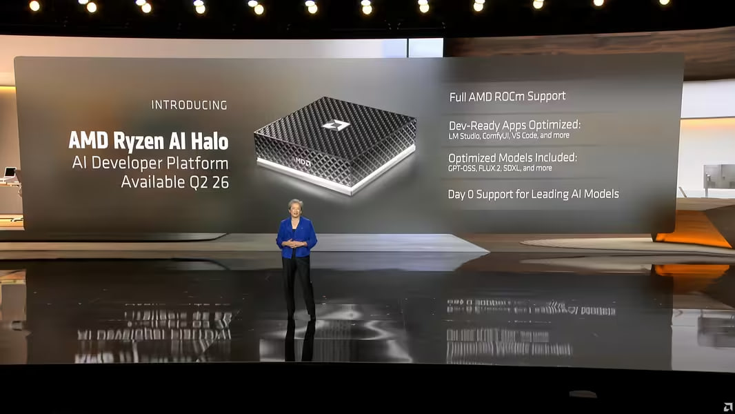 AMD Ryzen AI Halo — компактных ИИ-ПК, но не конкурент DGX Spark