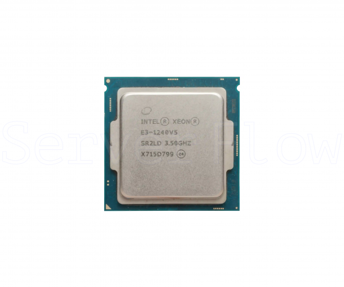 Процессор Intel Xeon E3 1240v5 (4c/8t 3.5GHz-3.9GHz, 80W)