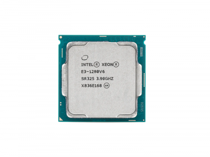 Процессор Intel Xeon E3 1280v6 (4c/8t 3.9GHz-4.2GHz, 72W)