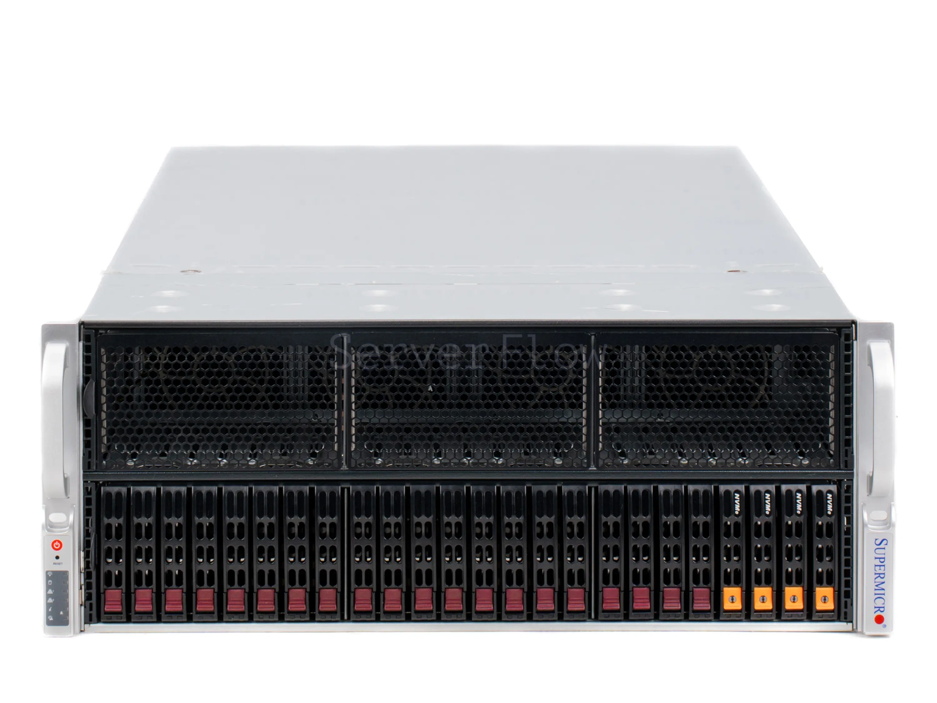 Серверная платформа Supermicro A+ Server 4124GS-TNR+ 4U 24SFF (4x U.2, 4x 2000W, 2 xSP3)
