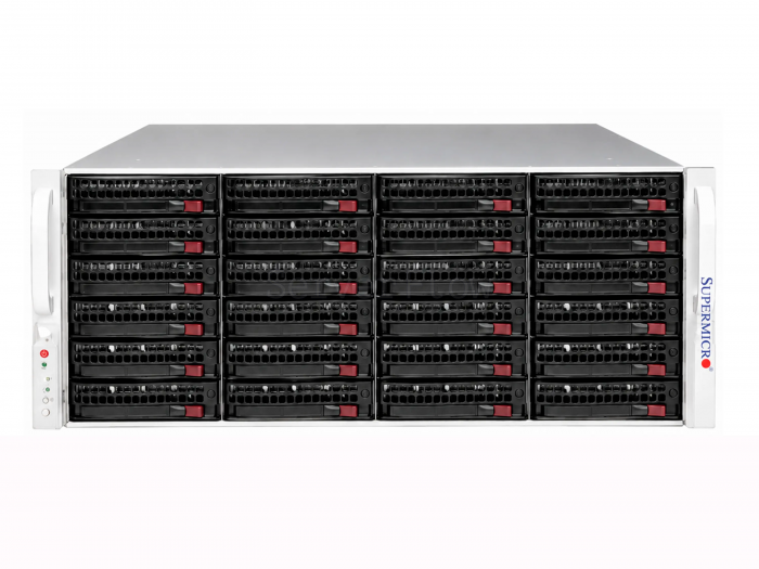 Серверный корпус Supermicro CSE-846 (4U, 24 LFF, 2 SFF, 2x БП 740W) [SC846BE16-R740B]