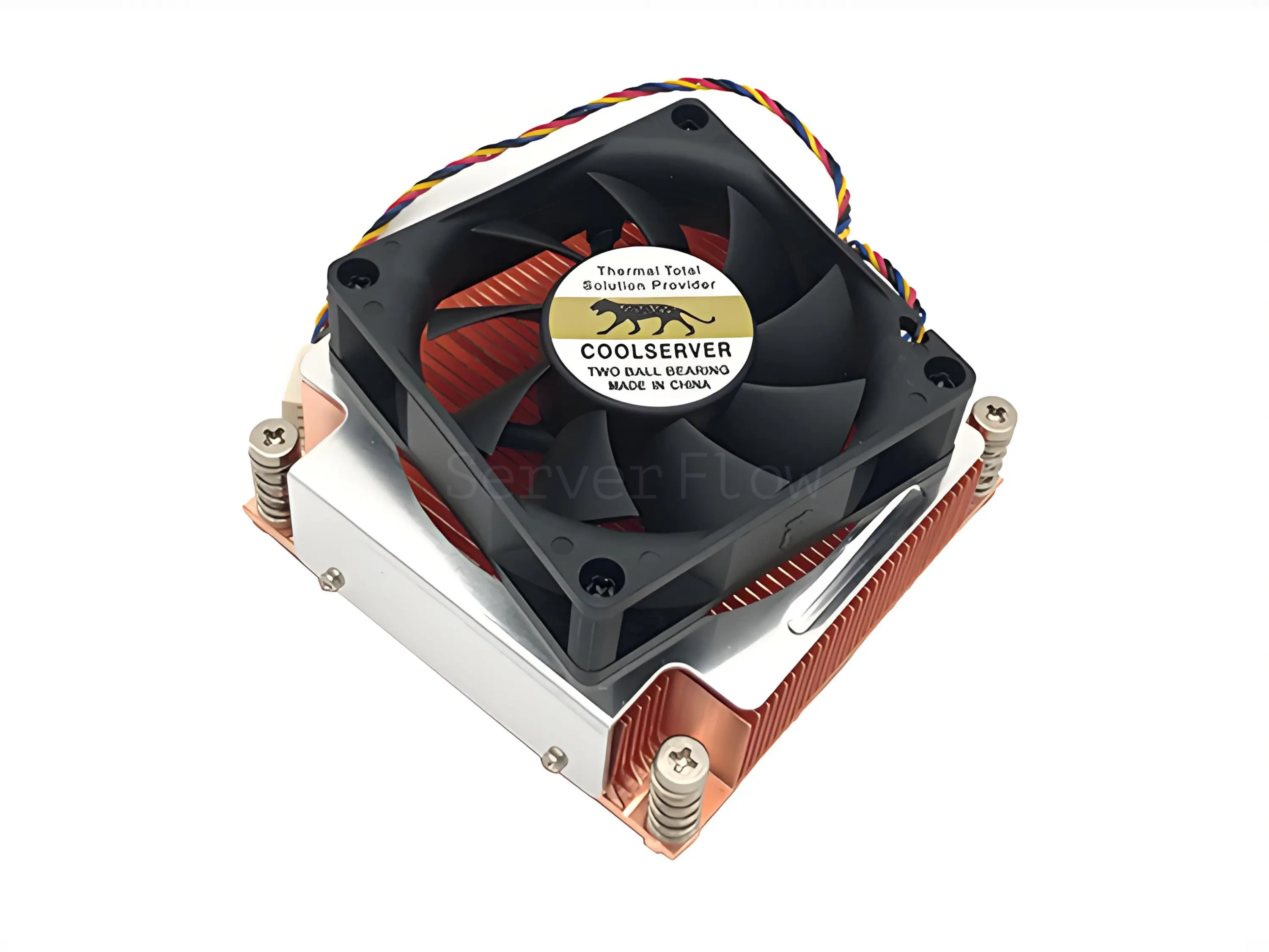 Кулер COOLSERVER CS-2011-2U3C-S (2U, Active, LGA2011 Square, 110W)
