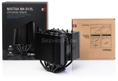 Noctua NH-D12L chromax.black