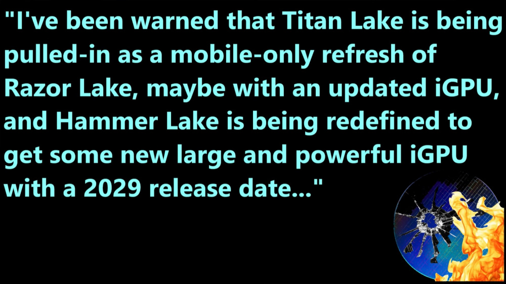 Intel Hammer Lake получат iGPU с RTX от Nvidia