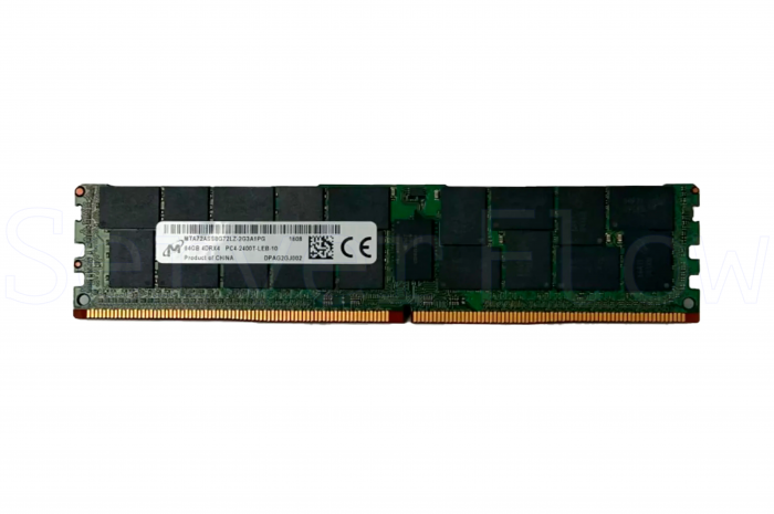 Оперативная память 64GB DDR4 ECC REG Micron 2400Mhz 4DRx4 [MTA72ASS8G72LZ-2G3]