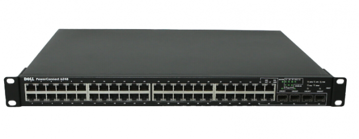 Dell PowerConnect 6248 (L3, 48х RJ45 + 4х SFP+ )