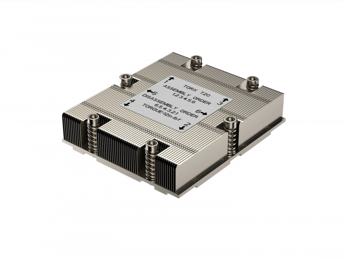 Радиатор COOLSERVER CS-SP7-1US11 (1U, Passive, SP7, 260W)