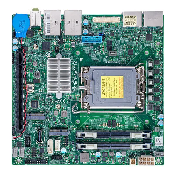 Материнская плата X13SAV-LVDS (1x LGA1700, 14th/13th/12th, ITX)