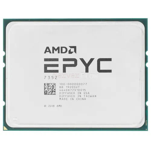 Процессор AMD EPYC™ 7352 (24c/48t, 2.3GHz-3.2GHz, 155W, 128MB L3)