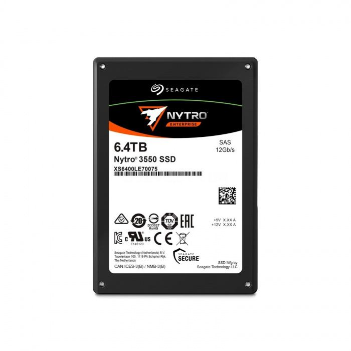 SSD-накопитель Seagate Nytro 3550 ISE SAS 12G 6.4TB [XS6400LE70075]