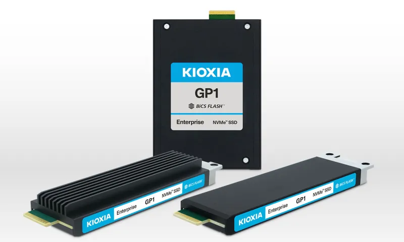 Kioxia GP1: корпоративные накопители с PCIe 6.0, 10 млн IOPS, 50 DWPD и прямым доступом к GPU