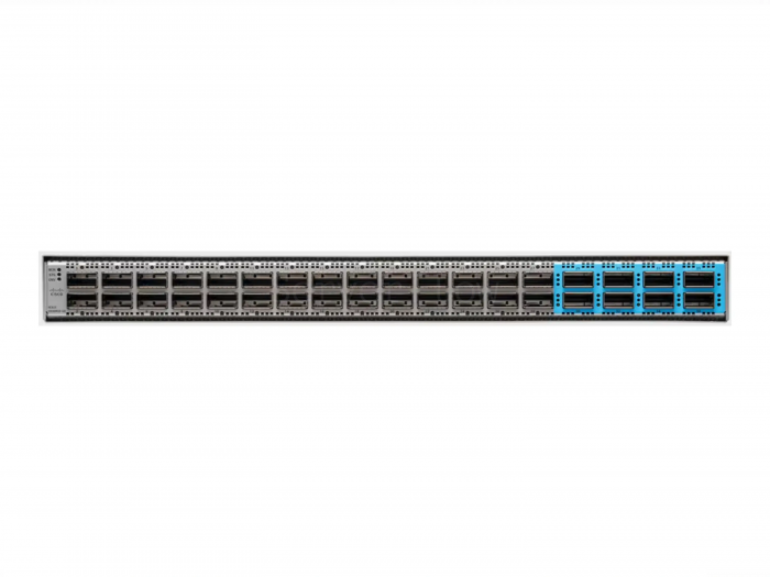 Коммутатор Cisco Nexus N9K-C93600CD-GX (28x QSFP28 100 Гбит/с, 8x QSFP-DD 400 Гбит/с) - PE