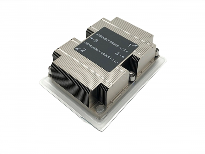 Радиатор COOLSERVER CS-3647-1UR77-N (1U, Passive, LGA3647 Narrow, 180W)