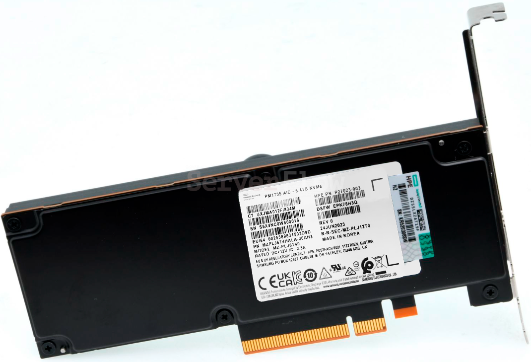 SSD-накопитель Samsung (HPE) PM1735 (MZ-PLJ6T40) 6.4 TB