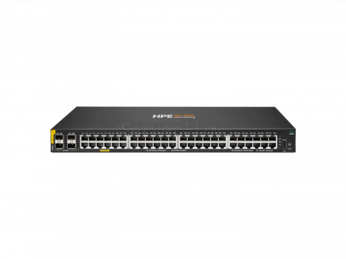 Коммутатор HPE Aruba CX 6000 48G Class4 PoE 4SFP 370W TAA (48x RJ-45 1 Гбит/с, 4x SFP 1 Гбит/с) [S4R24A]