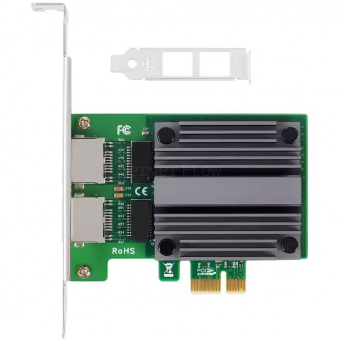 Сетевая карта Intel I226-T2 (2x RJ45 2.5GBE)