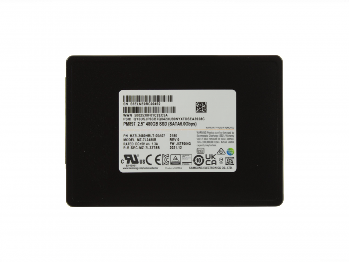 SSD-накопитель Samsung PM897 480GB 2.5" SATA 6Gb/s [MZ7L3480HBLT-00B7C]