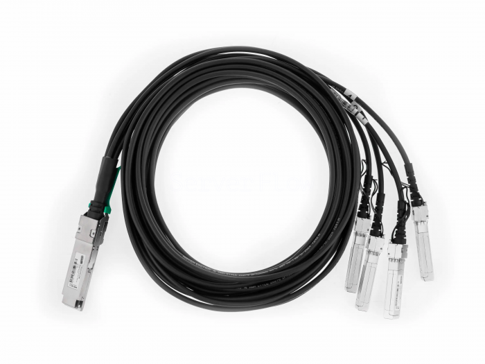 DAC Breakout кабель 10Gtek QSFP+ to 4x SFP+ 3м [CAB-Q10/4S-P3M]