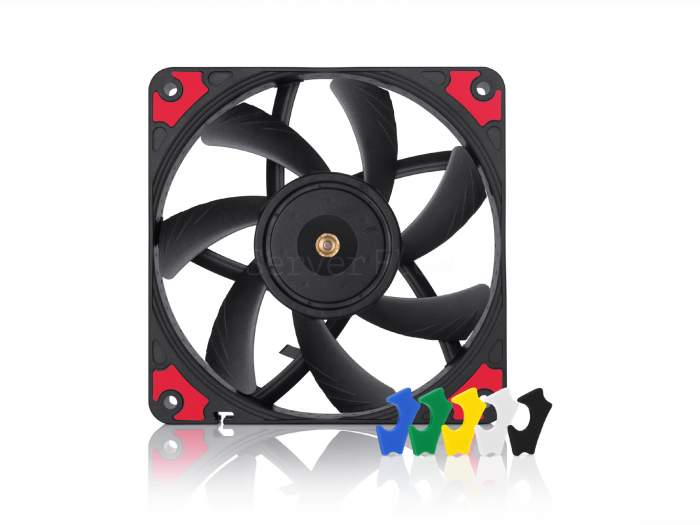 Корпусный вентилятор Noctua NF-A12x15 PWM chromax.black.swap 120mm