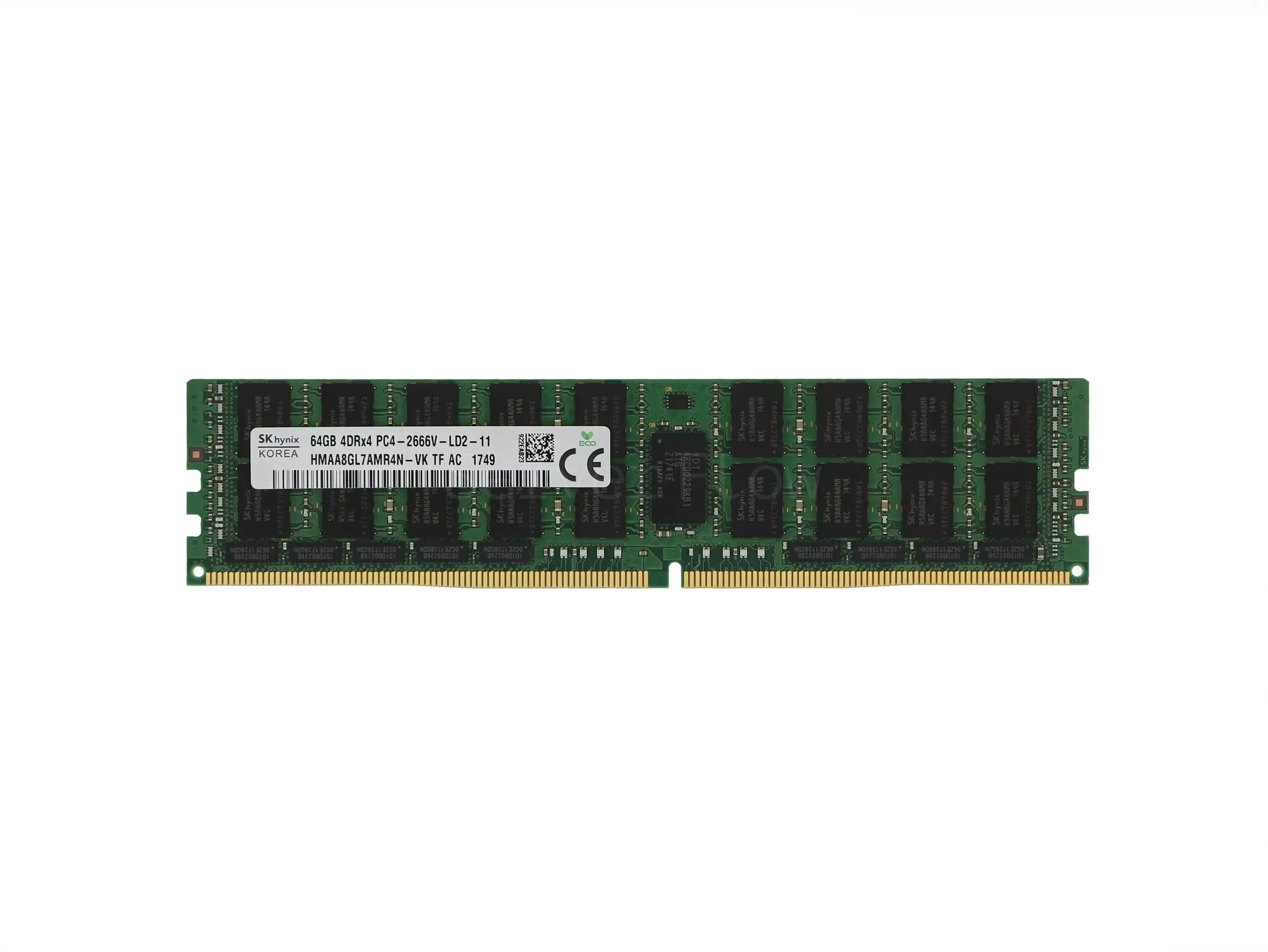 Оперативная память 64GB DDR4 ECC REG LRDIMM SK Hynix 2666Mhz 4DRx4 [HMAA8GL7AMR4N-VK]