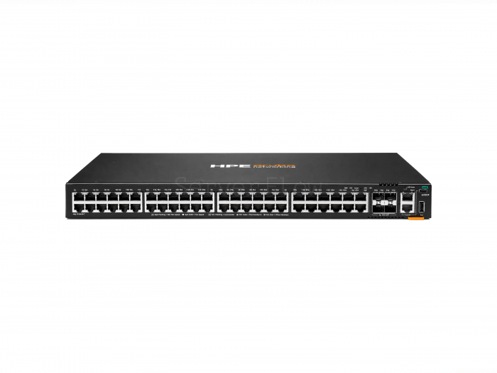 Коммутатор HPE Aruba CX 6200F 48G 4SFP+ (48x RJ-45 1 Гбит/с, 4x SFP+ 10 Гбит/с) [JL726B]