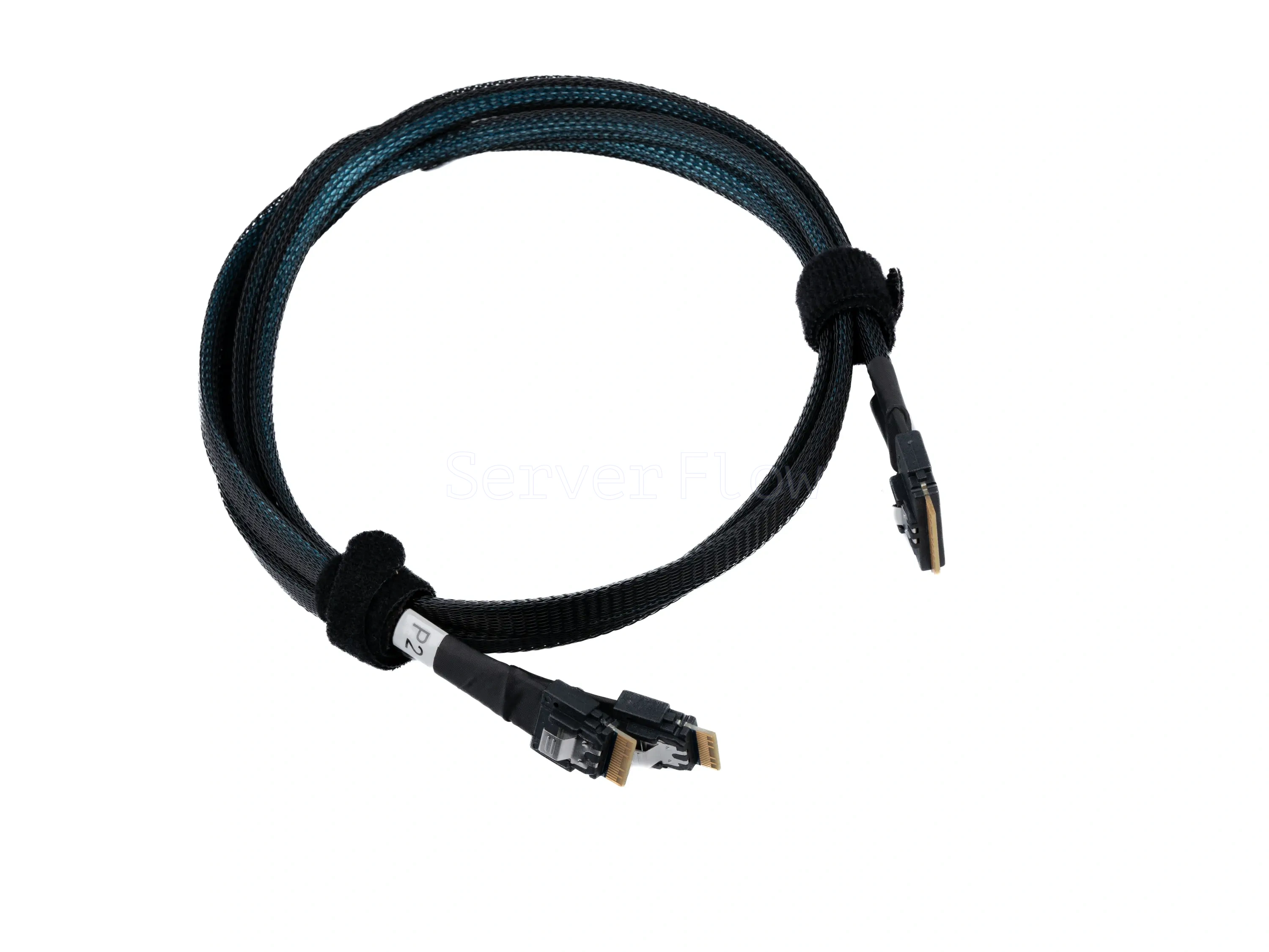 Кабель Slimline SAS SFF8654-8i - 2x SFF8654-4i 1м